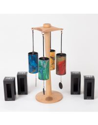 Zaphir Chime Set 4 Elements With Chimes Stand & Gift Boxes